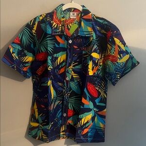 Colorful Tailor Pai Love Shirt Hawaiian men’s Large NWT never worn